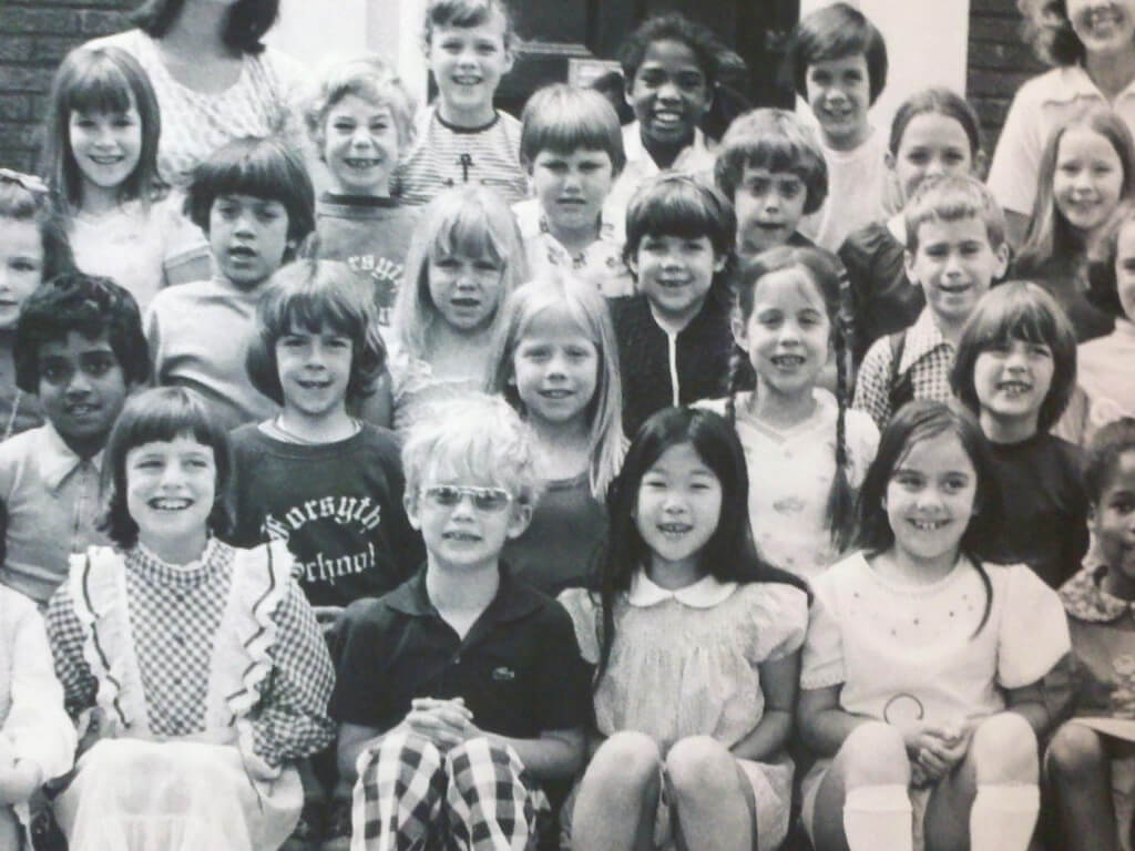 Regan elementary school class photo